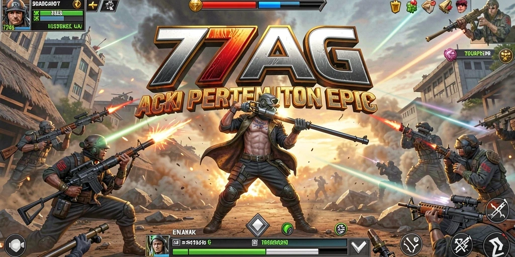 Dishuntungannya dalam 77AG dengan grafik menawan.