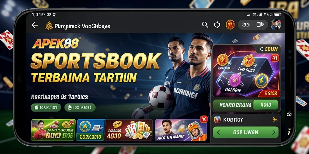 Tampilan antarmuka APEK88 yang menarik dan mudah digunakan untuk taruhan.