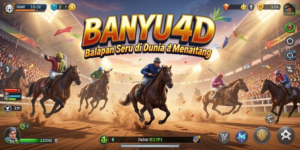 Gambaran gameplay Racing BANYU4D yang penuh aksi dan menantang.
