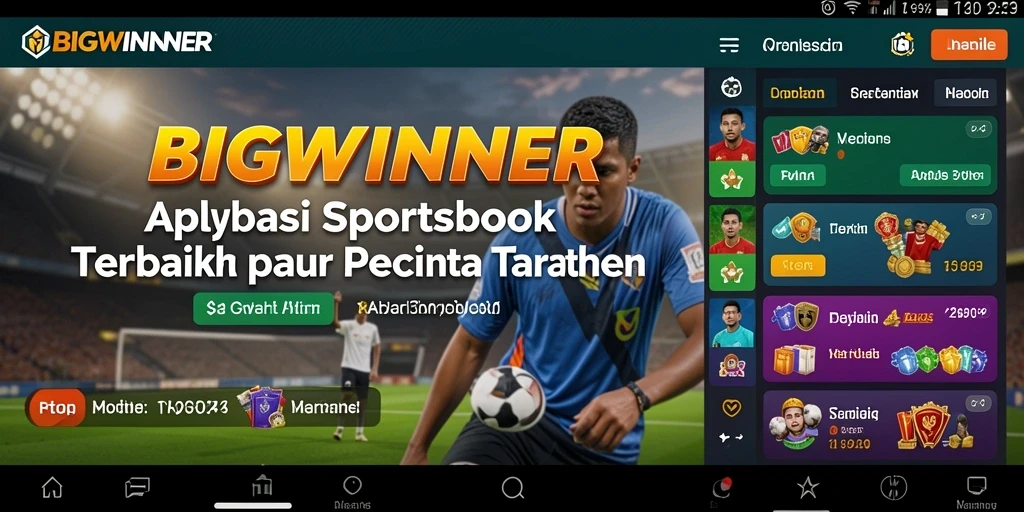 Tampilan gameplay <strong>BIGWINNER</strong> yang menegangkan dan menarik perhatian.