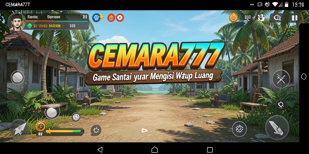 Tampilan gameplay CEMARA777 yang menarik dan penuh warna.