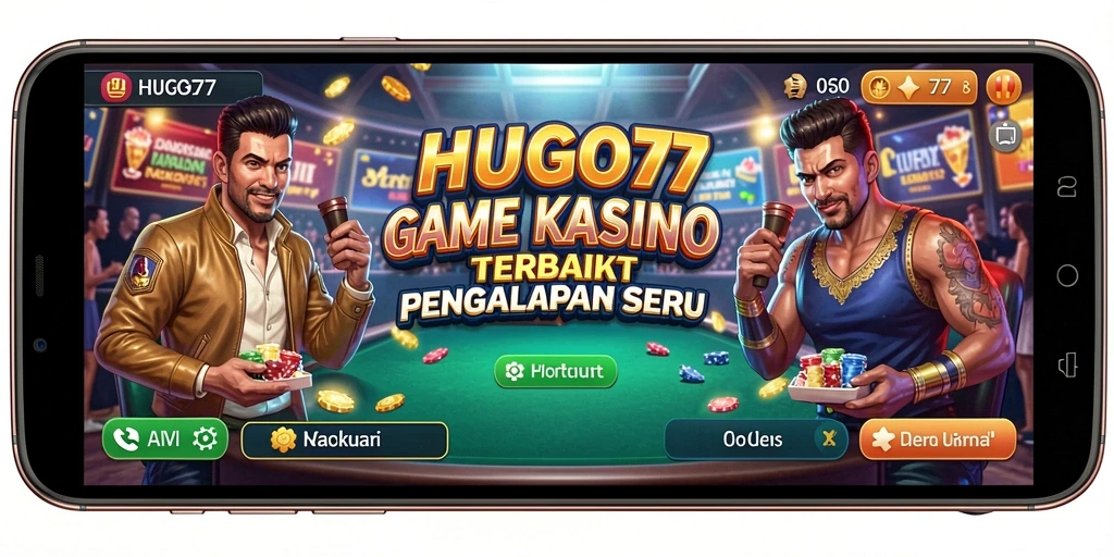 Gameplay menarik HUGO77 dengan berbagai pilihan permainan Kasino.