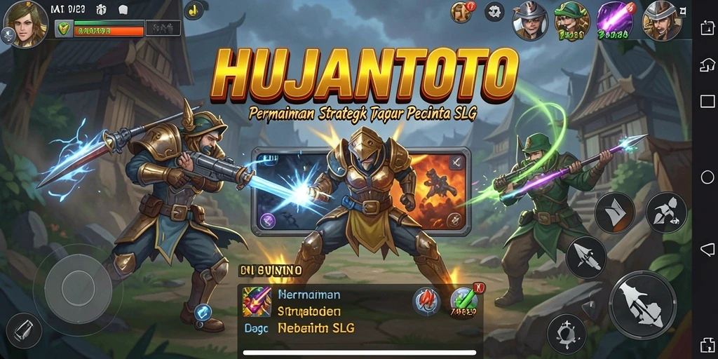 Tampilan menarik dari gameplay SLG yang mendebarkan.
