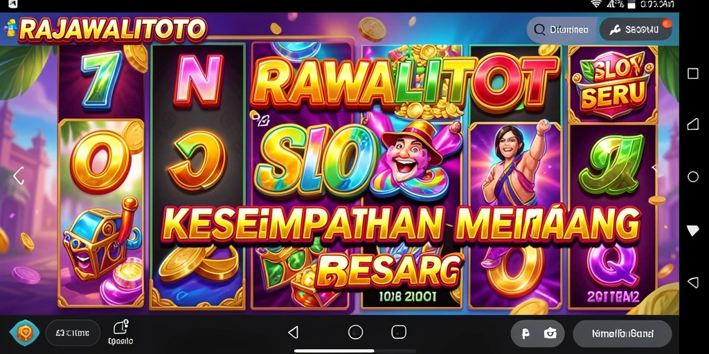 Tampilan gameplay RAJAWALITOTO yang seru dan grafis menawan.
