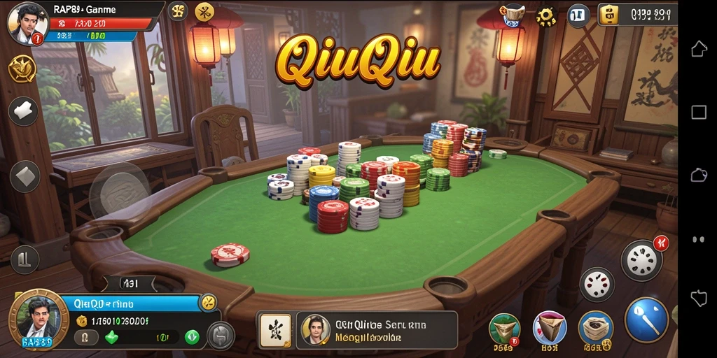 Tampilan gameplay seru dalam RAP89 dengan aksi QiuQiu yang mendebarkan.