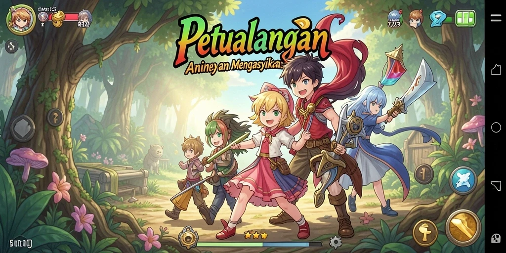 Tampilan unik dari gameplay <strong>SINAR123</strong> yang penuh warna.